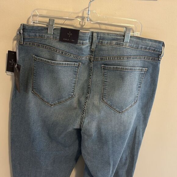 NYDJ nwt Ira ankle Blue Jeans size 18w - Picture 5 of 8